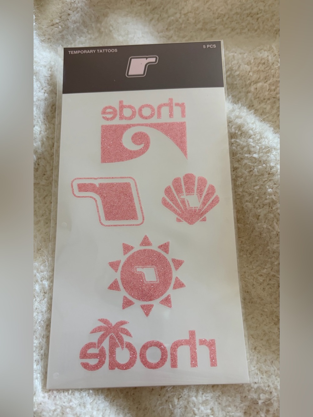 Rhode Skin * Hailey Bieber glitter tattoos (5) NIP